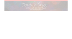 Desktop Screenshot of christineorgan.com